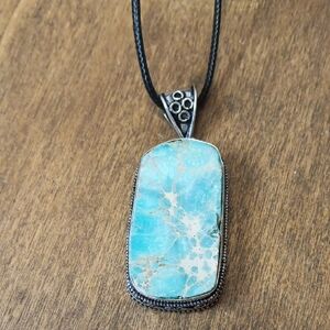 Sea Sediment Pendant Necklace
